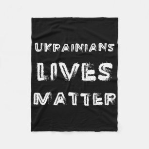 Ukrainian Lives Problem Shirt Free Ukraine Trump P Fleece Blanket