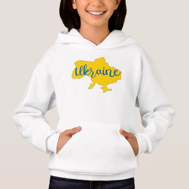 Ukrainian map and lettering (Front)