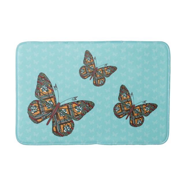 Ukrainian Monarch Bath Mat (Front)
