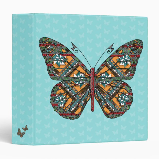 Ukrainian Monarch Binder (Front/Spine)