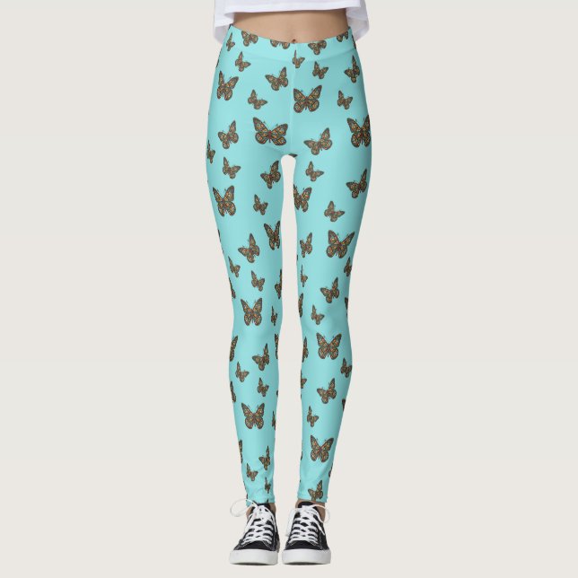 Ukrainian Monarch Leggings (Front)