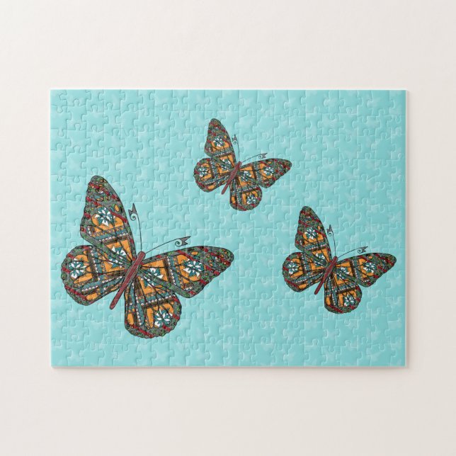 Ukrainian Monarch Puzzle (Horizontal)