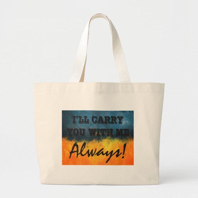 Ukrainian Motif ~ Jumbo Tote (Front)