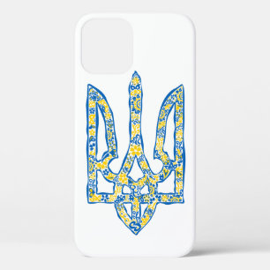 Ukrainian national emblem trident tryzub ethnical iPhone 12 pro case