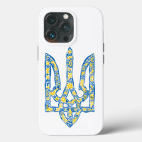 Ukrainian national emblem trident tryzub ethnical