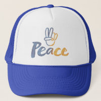 Ukrainian - PEACE Symbol V-Sign Ukraine Anti-War