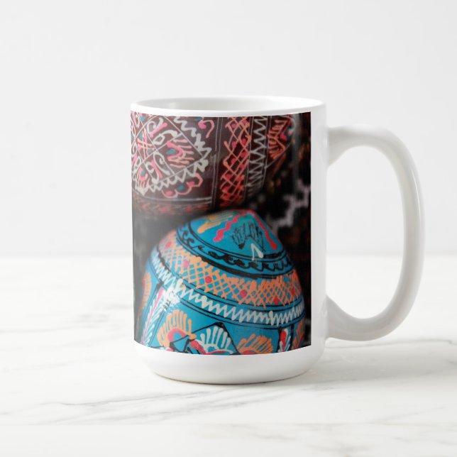 Ukrainian Pysanky - easter eggs Coffee Mug (Right)