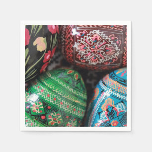 Ukrainian Pysanky Napkin