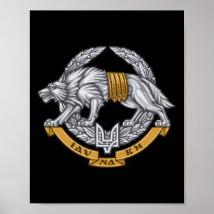 Ukrainian Special Operations Forces Armed Forces O Poster