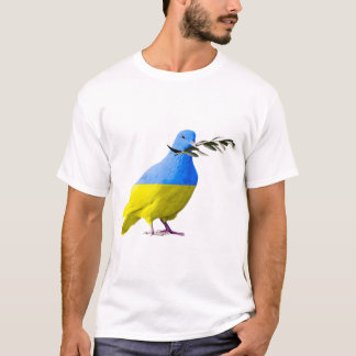 Ukrainian Sunflower Art T-Shirt