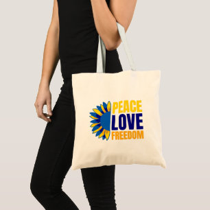 Ukrainian Sunflower - Support Ukraine Tote Bag