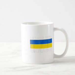 Ukrainian Support I Stand With Ukraine Stop War Uk Coffee Mug