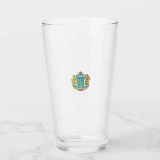 Ukrainian Symbols Ukraine Flag Gift for Ukrainians Glass