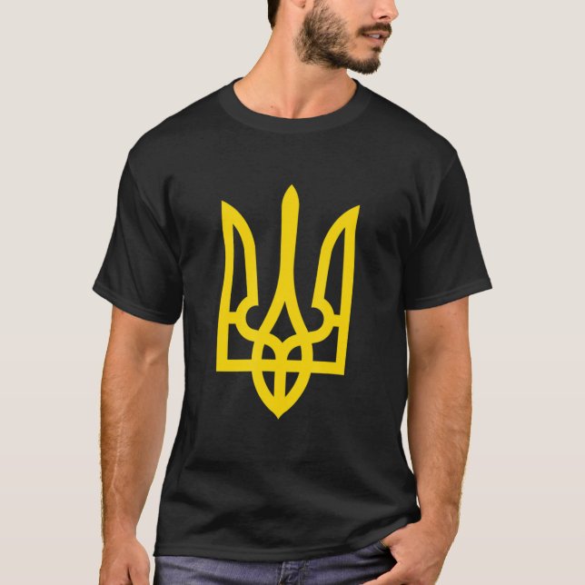 Ukrainian Tryzub, Coat of Arms T-Shirt (Front)