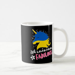 Ukrainian Unicorn Ukraine Flag Coffee Mug