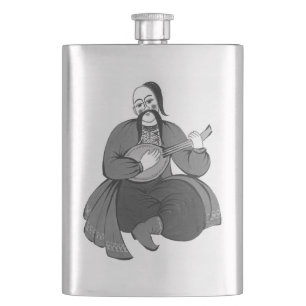 Ukrainischer Kosak Hip Flask