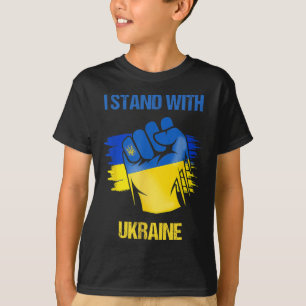 Ukrayina Slava Support Ukraine Stand With Ukraine  T-Shirt