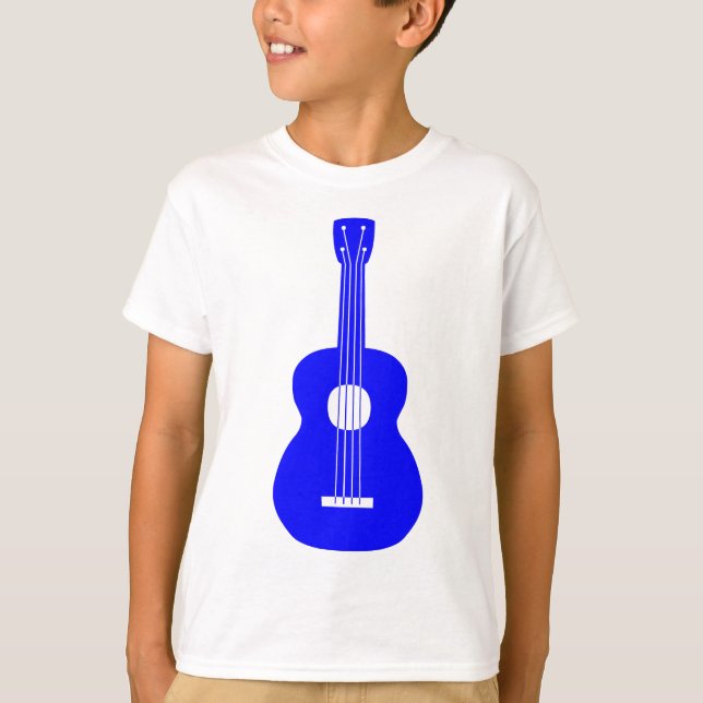 Ukulele - Blue T-Shirt (Front)