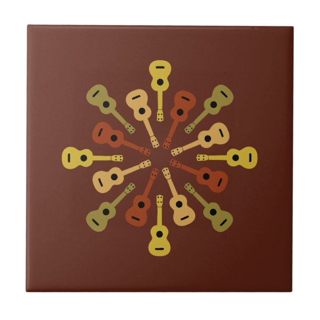 UKULELE ceramic tiles (Front)