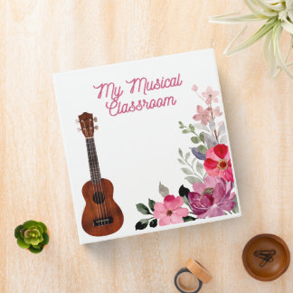 Ukulele classeur pour les chansons de classe