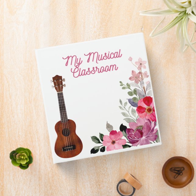 Ukulele classeur pour les chansons de classe (In Situ)
