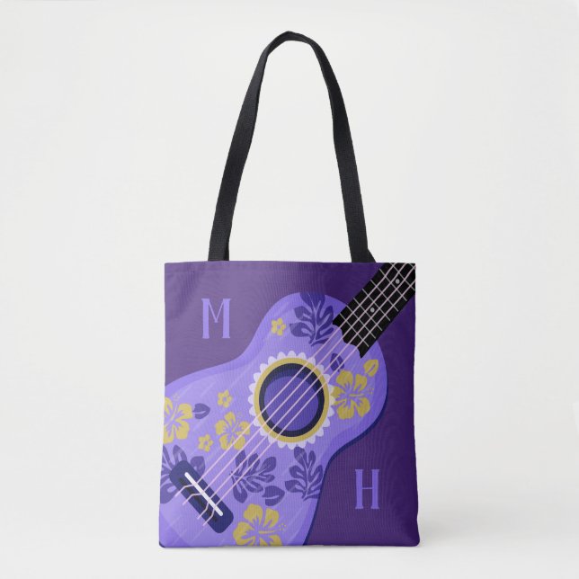 Ukulele custom monogram bags (Front)