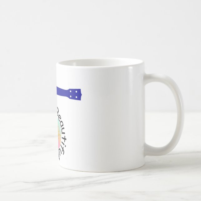 Ukulele: It's a Beautiful Thing Coffee Mug (Right)