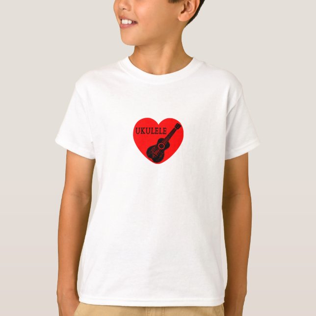 Ukulele Love T-Shirt (Front)