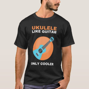 Ukulele Player And Hawaiian Musician Guitar T-Shirt