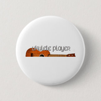 Ukulele Player Magazine Logo 2 Inch Round Button