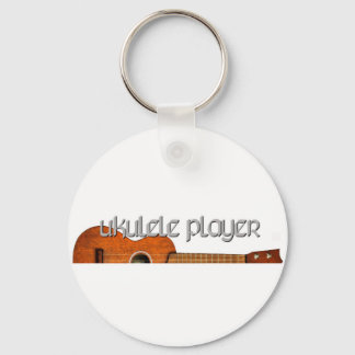 Ukulele Player Magazine Logo Keychain