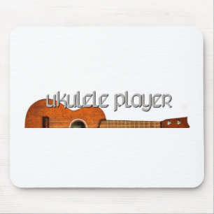 Ukulele Player Magazine Logo Mouse Pad