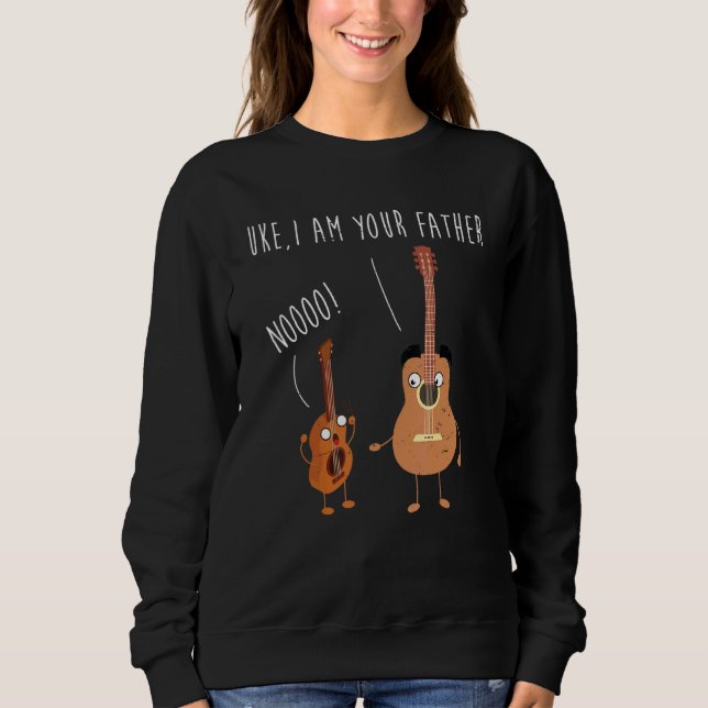Ukulele Player Sweatshirt (Front)