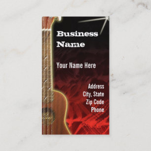 ukulele.red ~ bc business card