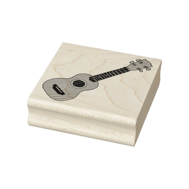 Ukulele Rubber Stamp (Stamp)