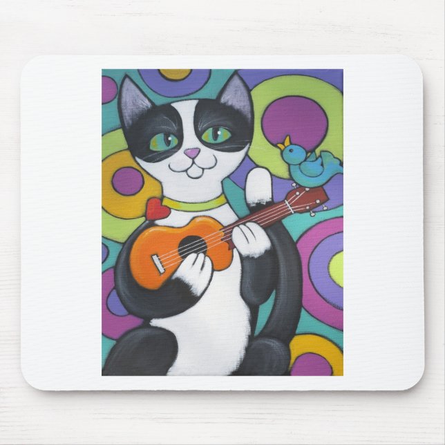 Ukulele Serenade Mouse Pad (Front)