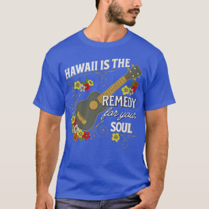 Ukulele Soul Ukulele Player Hawaii Ukulele Song Mu T-Shirt