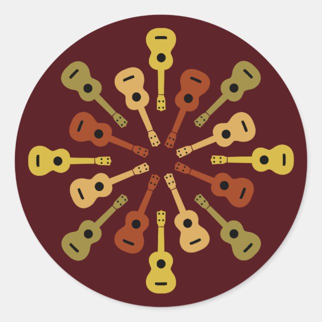 Ukulele stickers (Front)