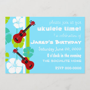 Ukulele Time! Invitation