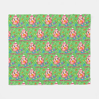 Ukulele Ukkiy Fleece Blanket
