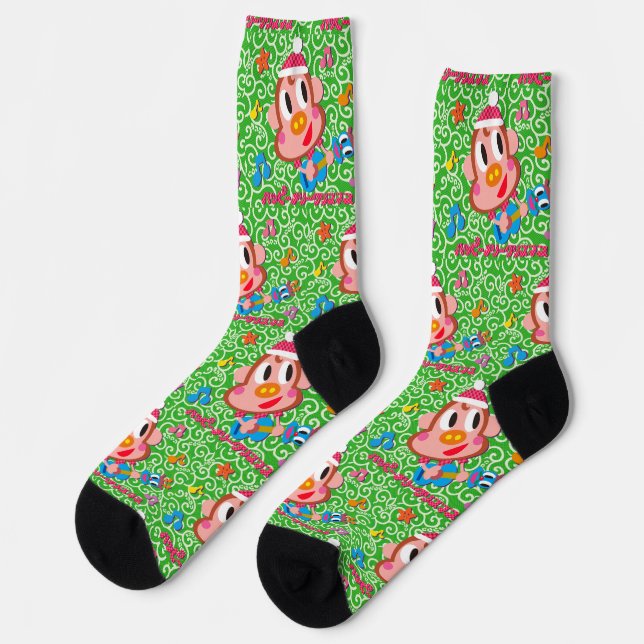 Ukulele Ukkiy Socks (Left)