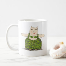 Ula, la tasse de chat de danse polynésienne de