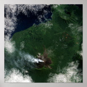 Ulawun Volcano of New Britain Summit Poster