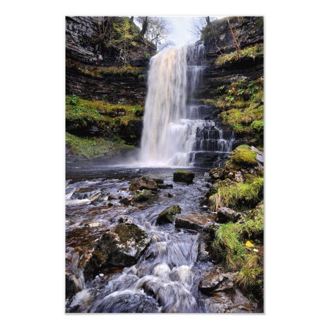 Uldale Force, Cumbria - Waterfall print (Front)