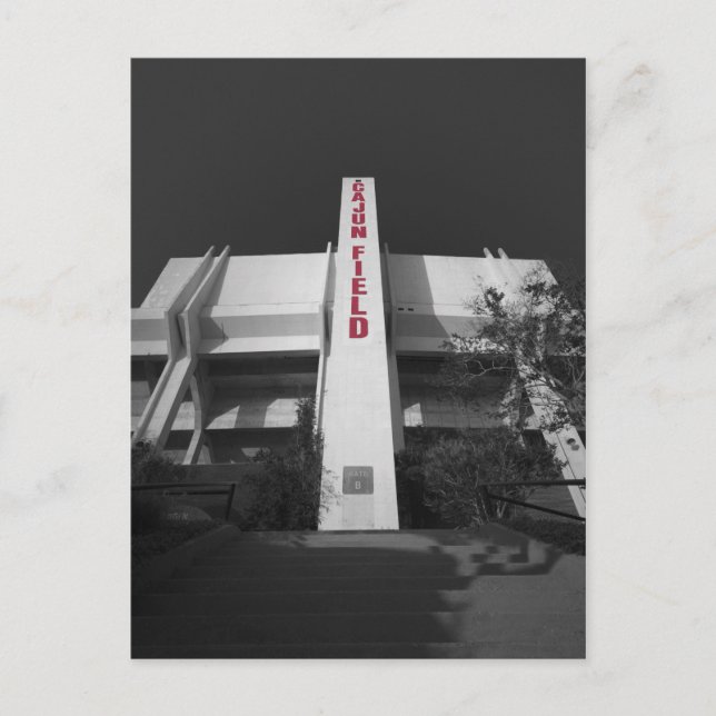 ULL Cajun Field Stadium Postcard (Front)