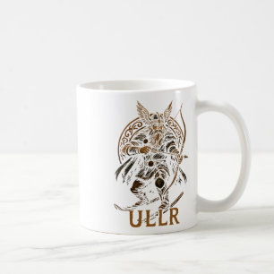Ullr Norse God Of Archery And Skiing  Coffee Mug