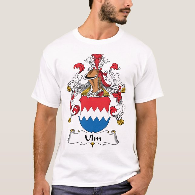 Ulm Family Crest T-Shirt (Front)