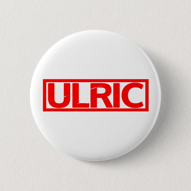 Ulric Stamp 2 Inch Round Button (Front)