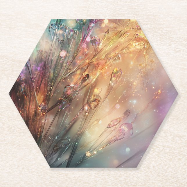 Ulrica Elegant Paper Coaster (Front)