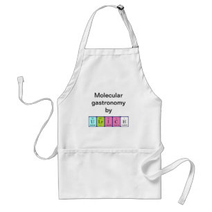 Ulrich periodic table name apron
